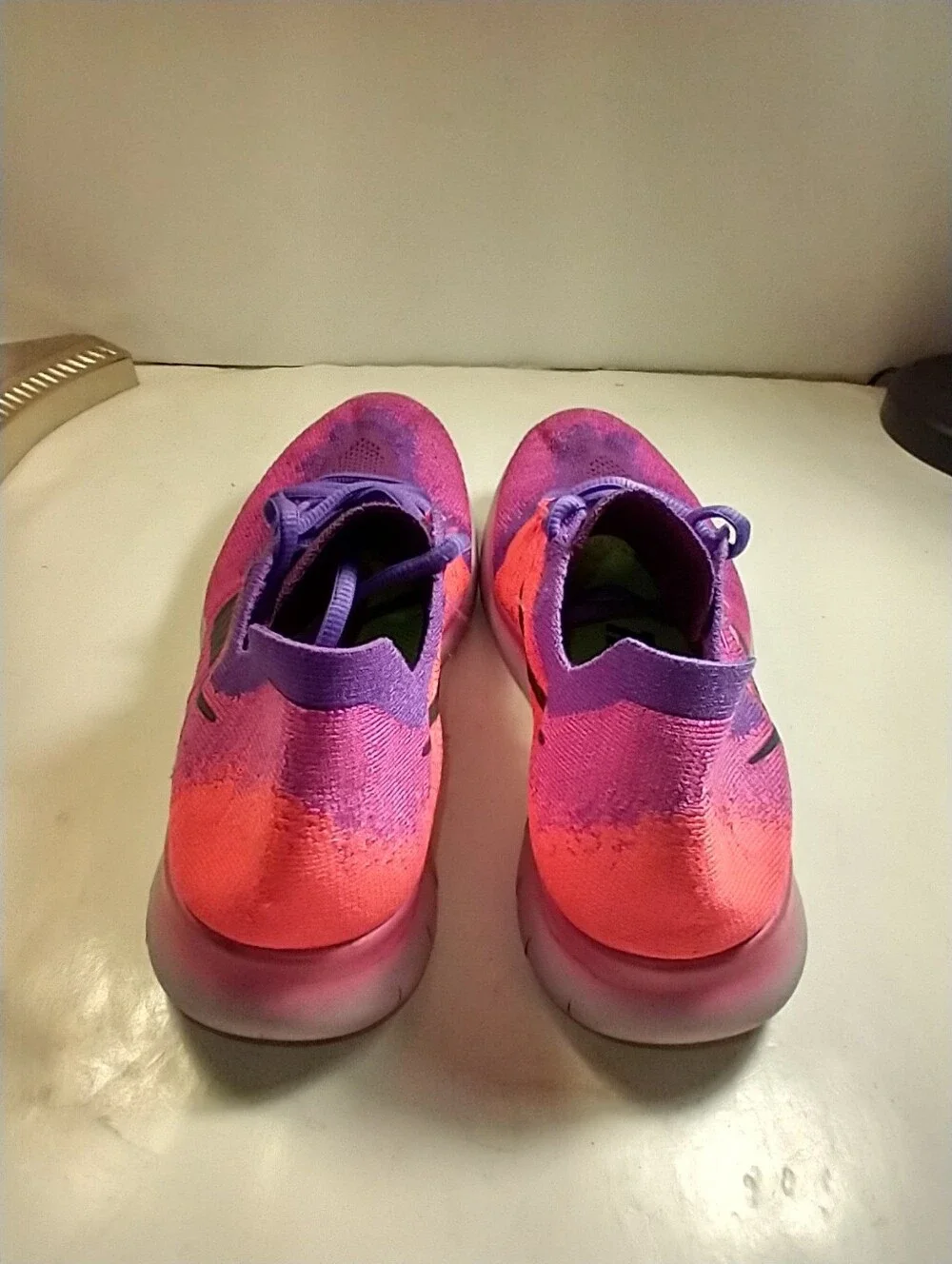 Nike Free RN Flyknit 2017 Running Shoes Women's sz 8.5 (880844-600).